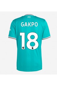 Liverpool Cody Gakpo #18 Fotballdrakt Tredje Klær 2025-26 Korte ermer